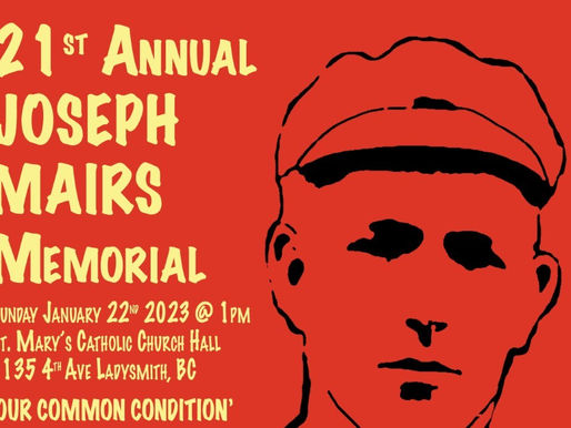 21st Annual Joseph Mairs Memorial, January 22, 2023 w. John Clarke
