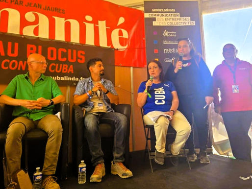 Fête de l'Humanité becomes a key Cuban solidarity platform in France