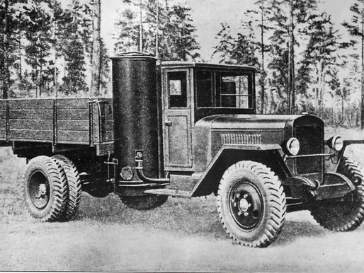 Ural ZIS-21A -- Vintage vehicle cards of the USSR #11