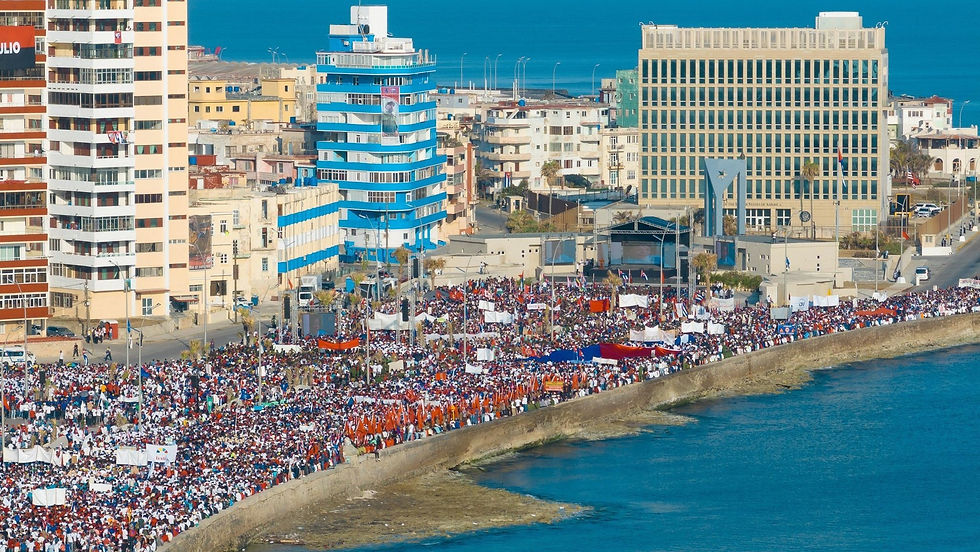 Over 500,000 rally for May Day in Havana