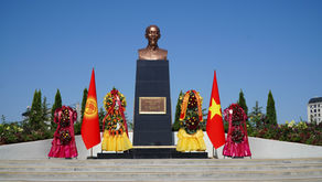 Ho Chi Minh statue unveiled in Bishkek
