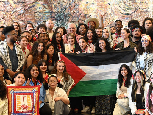 Cuban President Díaz-Canel and the U.S. Youth Brigade "Let Cuba Live" of the International People's Assembly meet for discussion