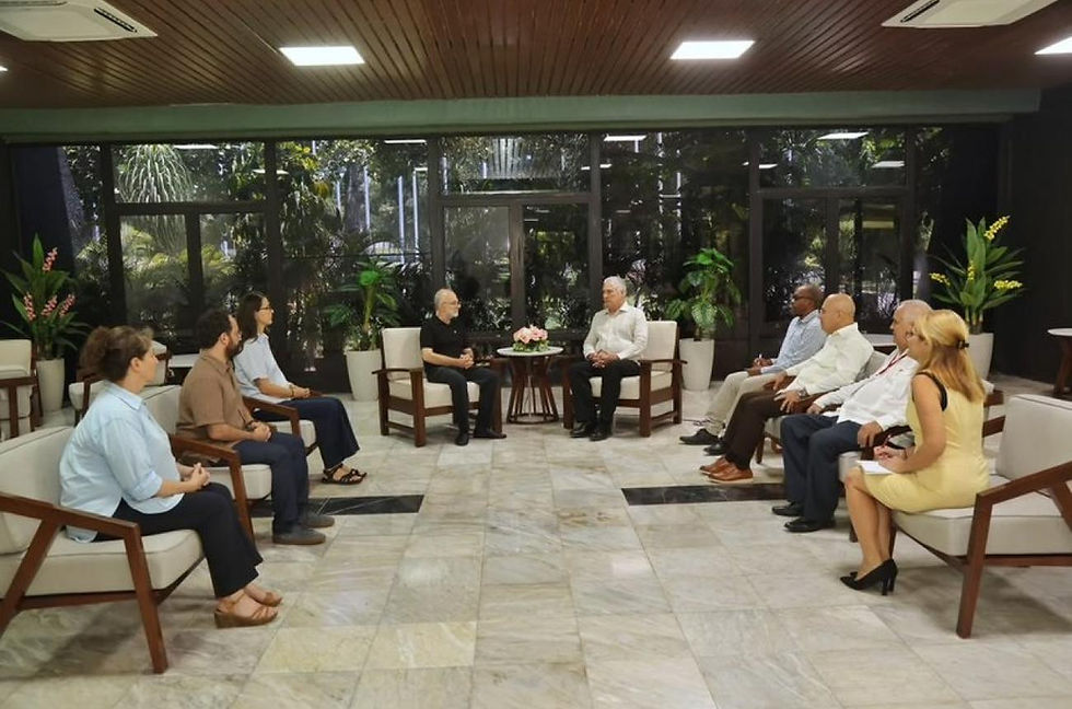 Cuban President meets with representatives of Communist and Workers' parties