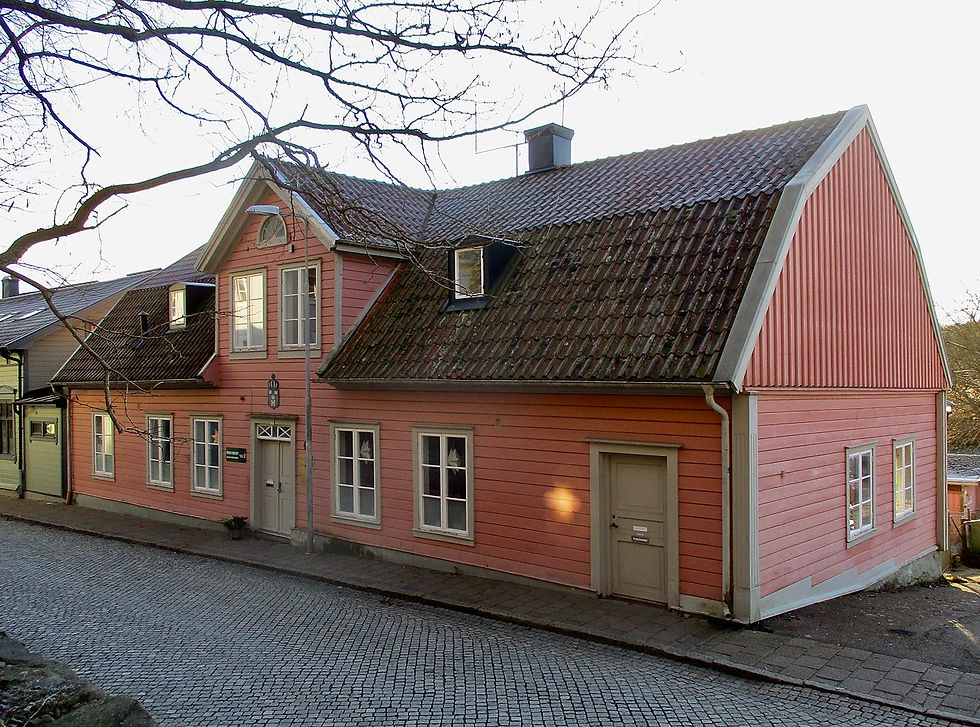 Uddmanska huset även kallat "Rosa huset".