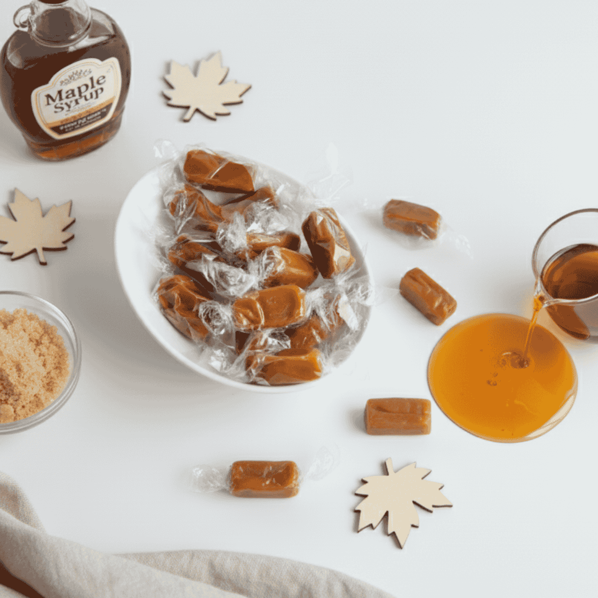 Bonbon caramel à l'érable