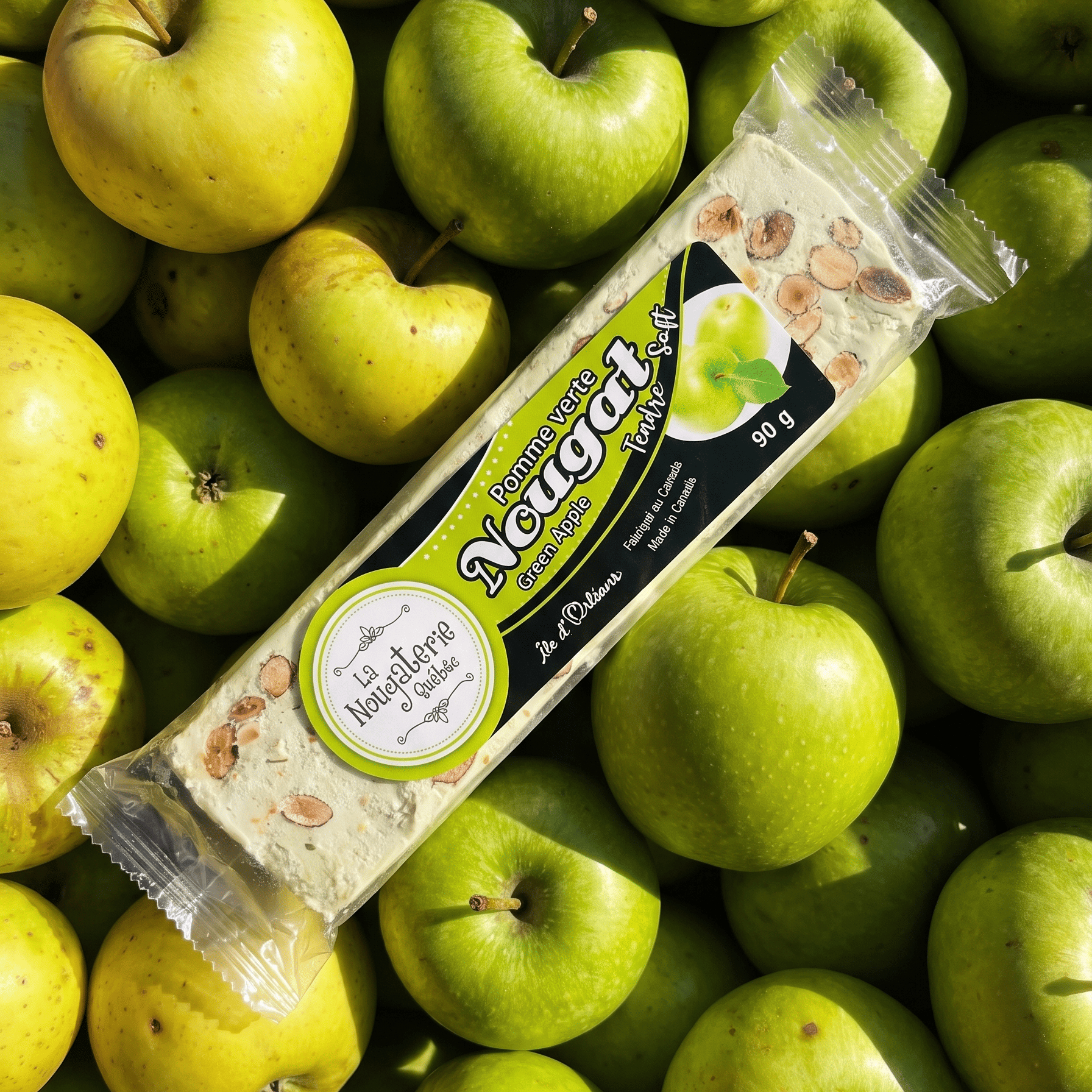 Nougat pomme verte