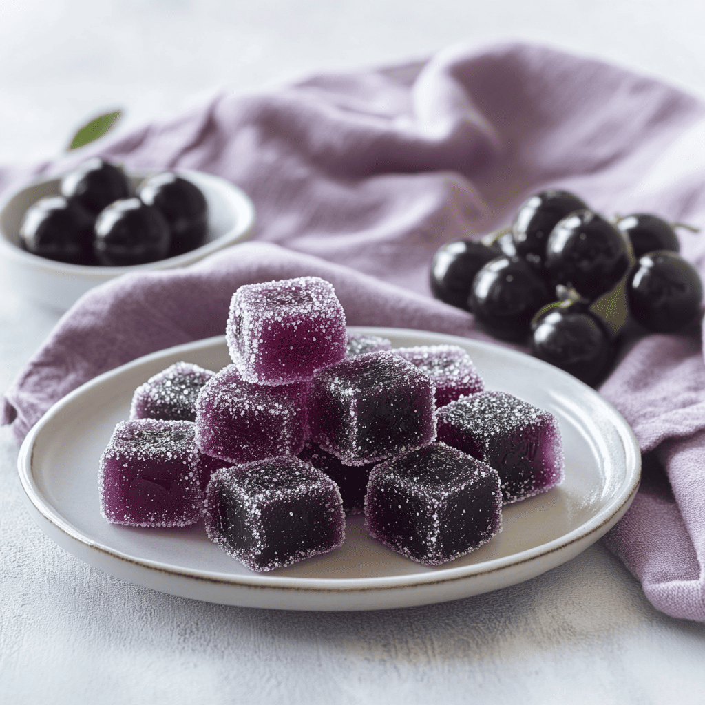 Pâte de fruits Cassis