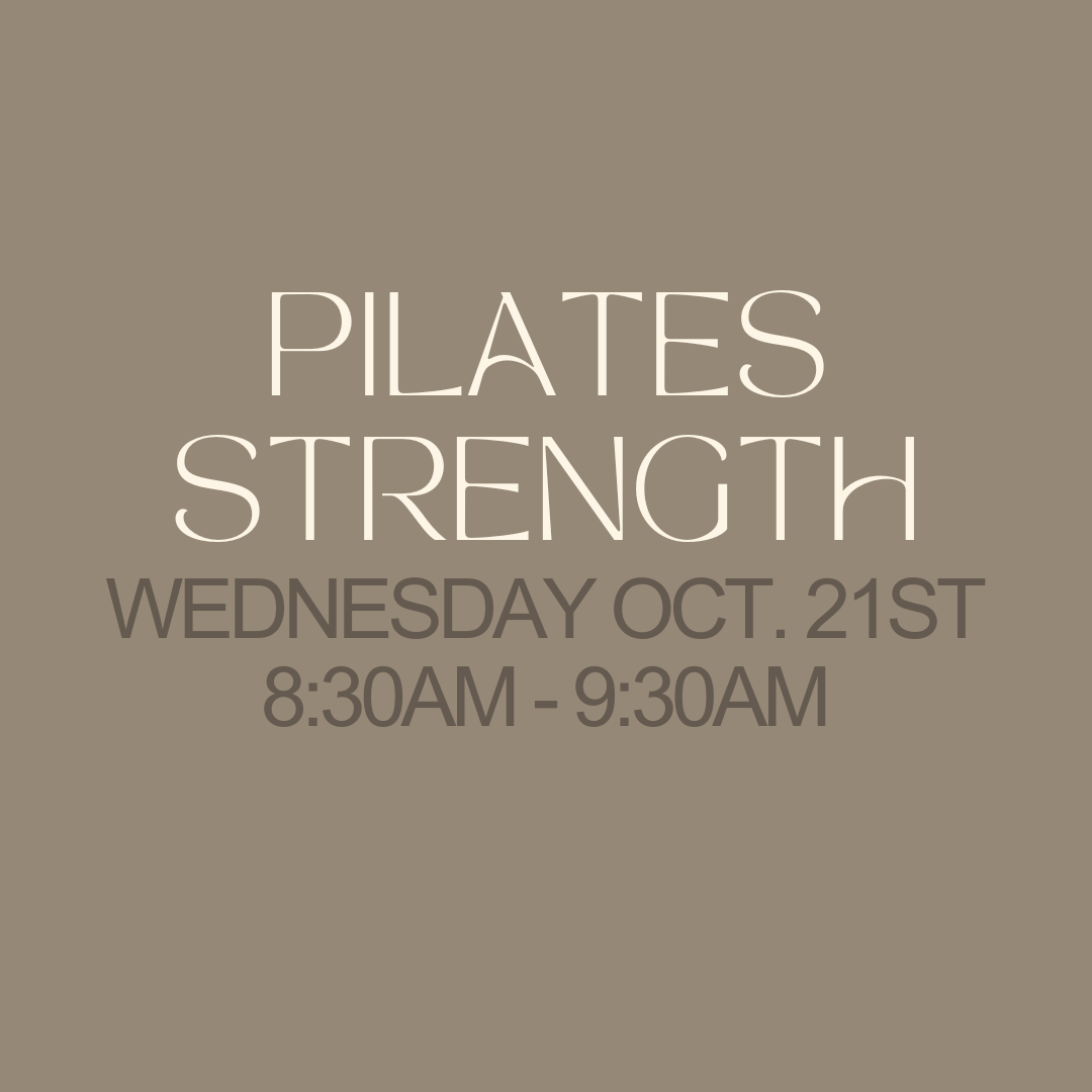 Pilates Strength with Brandy 10/21