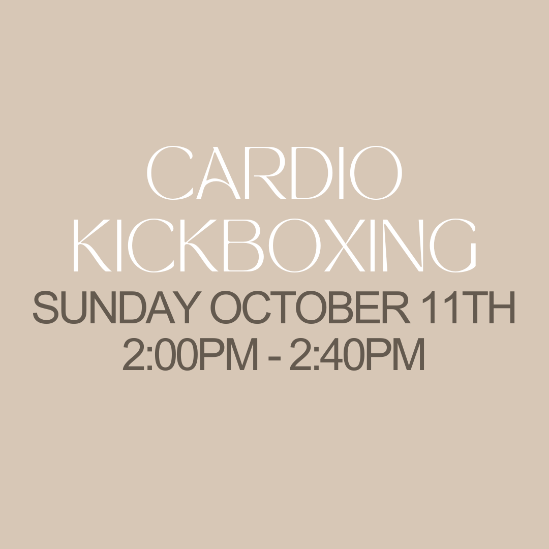 Cardio KB with Haley 10/11 2PM
