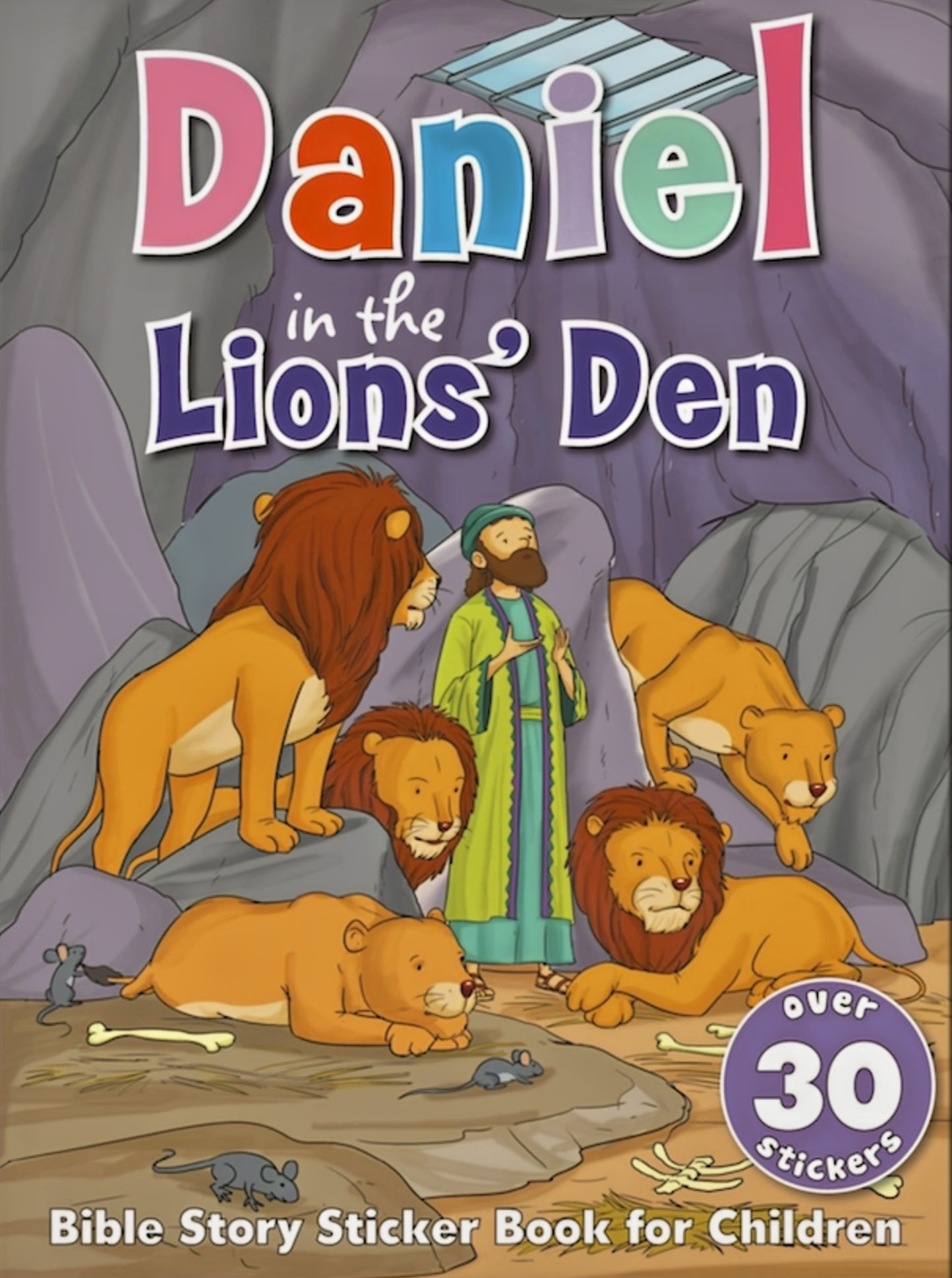 Daniel in the Lions' Den - Bible Sticker Book