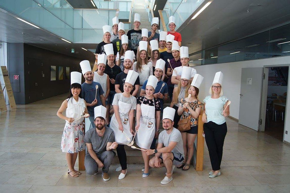 Group Photo at baking contest
