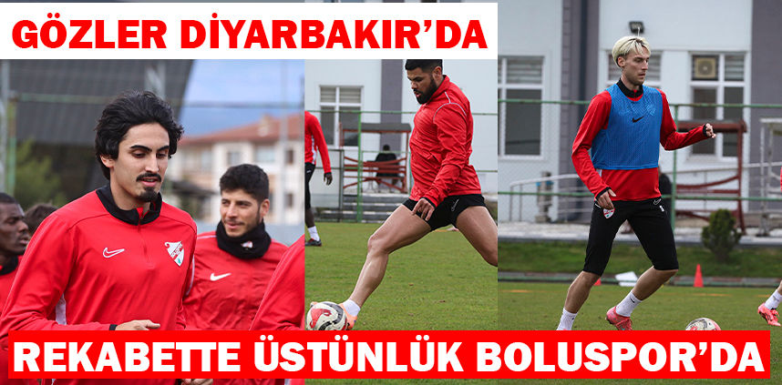 Boluspor, Trendyol 1. Lig’in 33. haftasında deplasmanda karşılaşacağı Amed SF maçı öncesi çalışmalarına devam ediyor. Kırmızı-beyazlı ekip, son haftalardaki kötü gidişatı sonlandırmak istiyor.