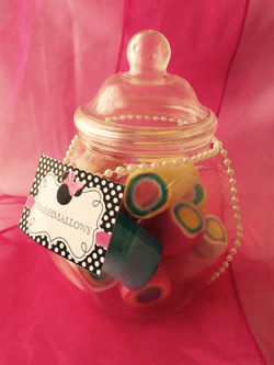 Minnie Label Jar