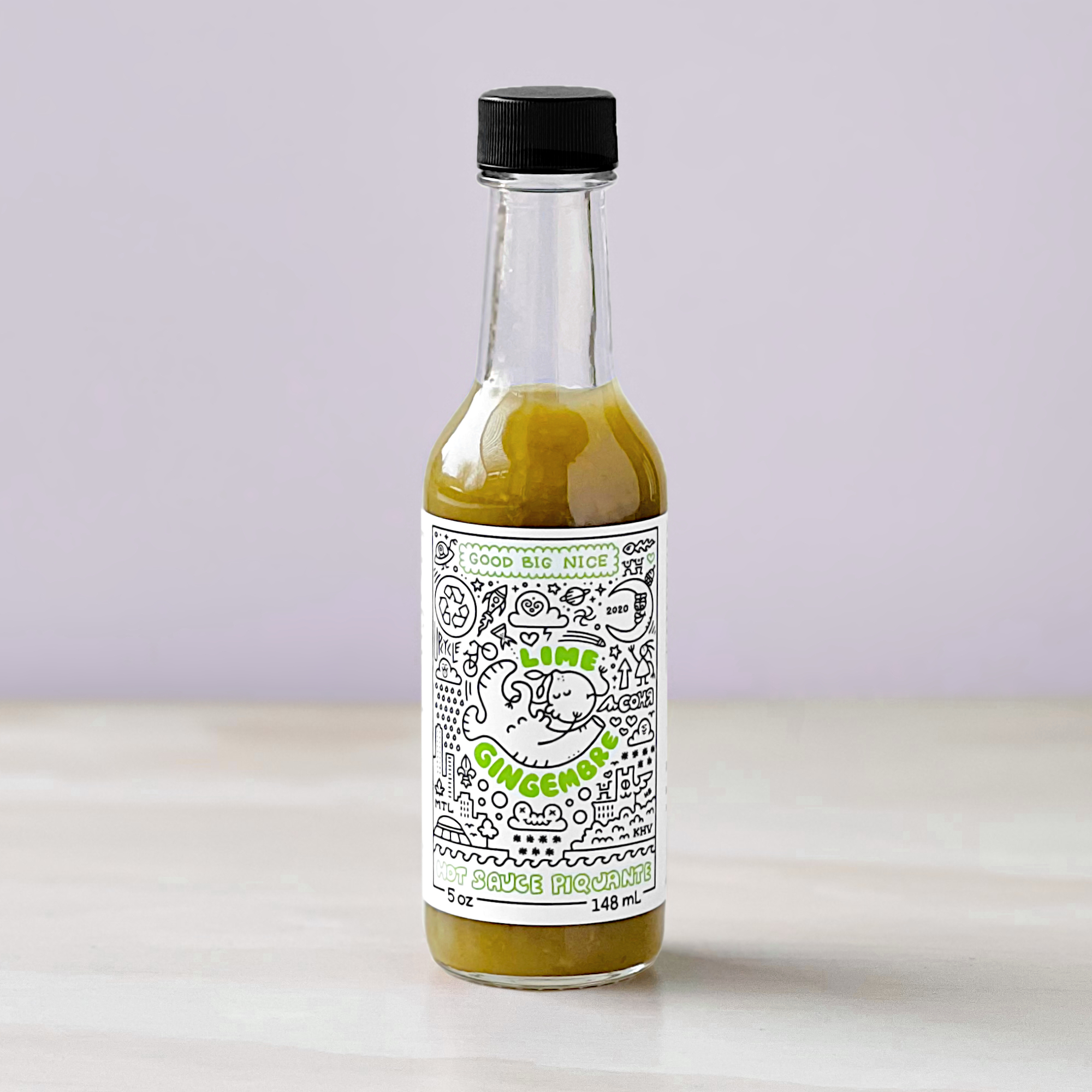 Lime Ginger Hot Sauce