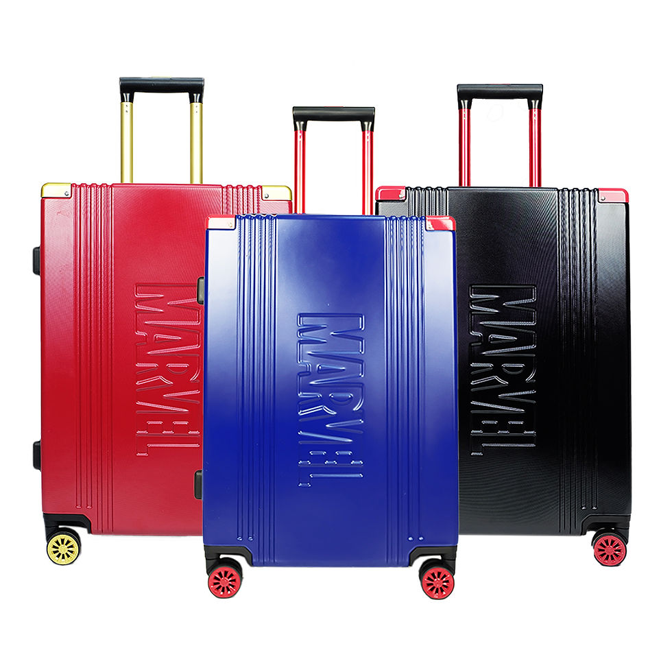 Marvel By Poly Pac PC Hard Case Luggage with TSA Lock + Anti-theft Zip - VAA2215