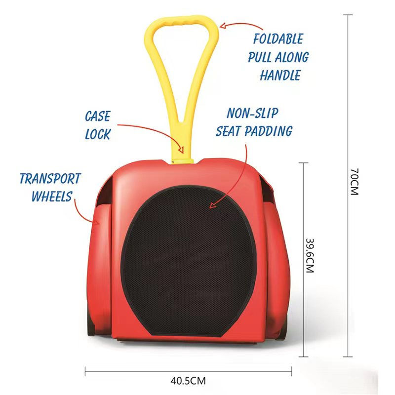Thumbnail: Disney Tsum Tsum by Poly Pac Kid Toddler Car Seat PP Suitcase Luggage - DTA8411
