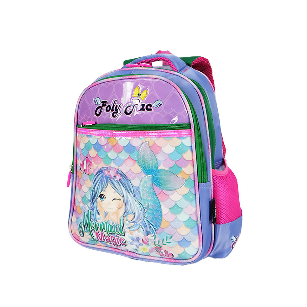 Thumbnail: Poly Pac 14" Cute Animal Kindergarten Kindy School Bag - PK2278