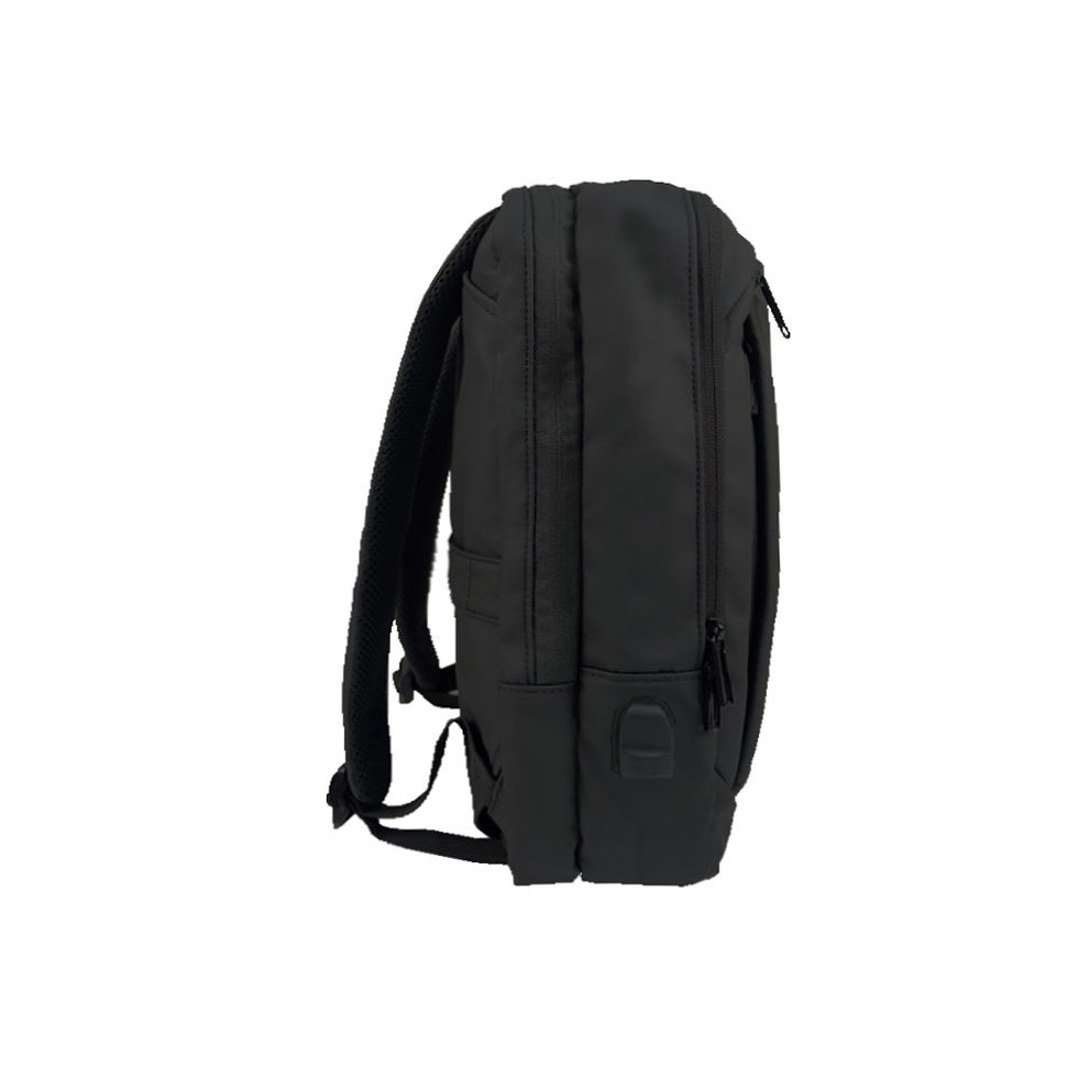 Thumbnail: Giordano By PolyPac 17" Convertible Style Waterproof PU Fabric Notebook Backpack