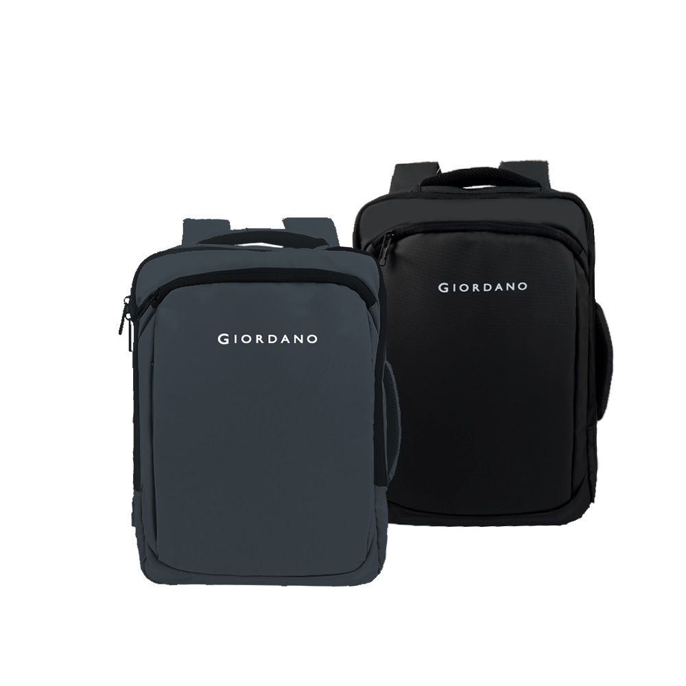 Giordano By PolyPac 17" Convertible Style Waterproof PU Fabric Notebook Backpack