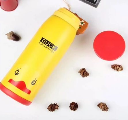 SOKANO 350ML ANIMALS STAINLESS STEEL VACUUM FLASK - SKN3424