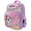 Thumbnail: Poly Pac 16" Cutie Big Eyes Kitty Polyester Fabric Casual Backpack School Bag