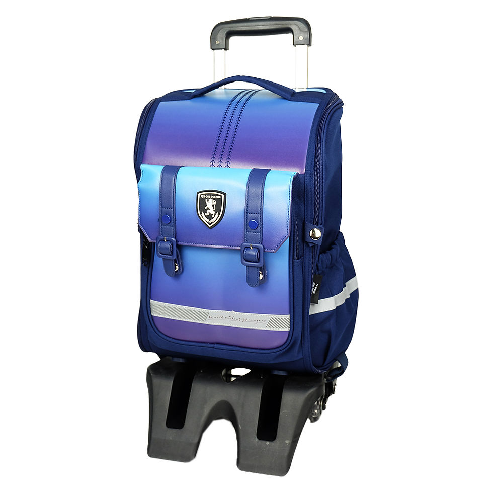 Thumbnail: Giordano By Poly Pac 16" Ergonomic EVA Primary School 6Wheels Trolley - GE2363TT