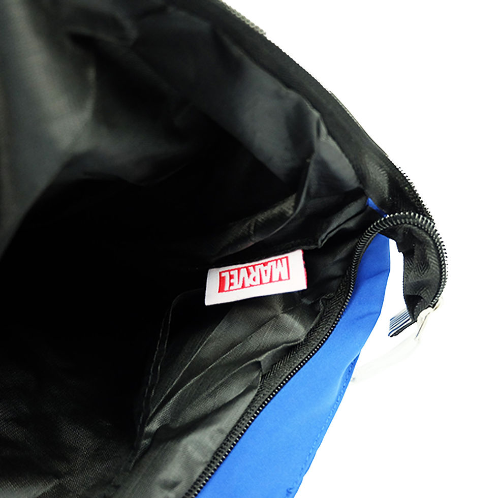 Thumbnail: Marvel By Poly Pac 10" Street Style Water Resistant Polyester Fabric Messenger