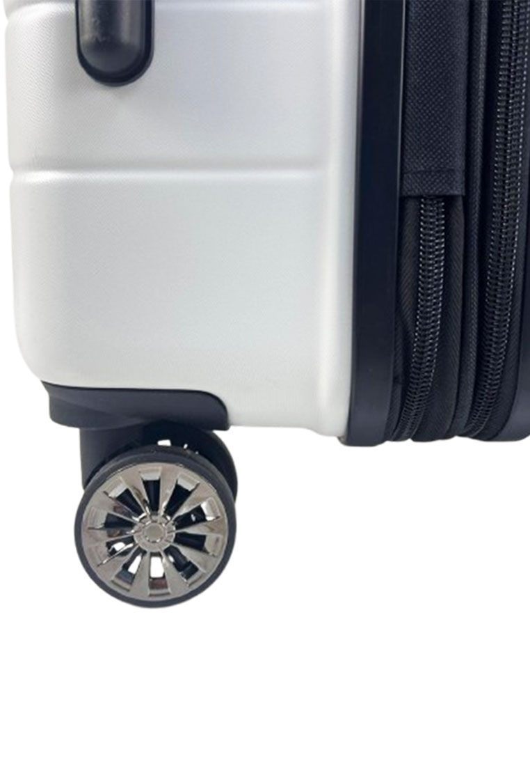 Thumbnail: Disney by Poly-Pac Debossed Style Mickey PC Travel Trolley Expandable Luggage Ba