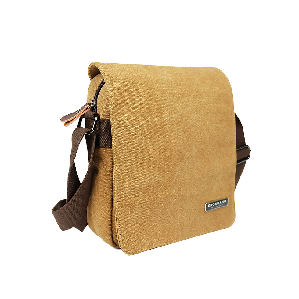 Thumbnail: Giordano By Poly Pac 11" Premium Quality Canvas Sling Bag - GM9260