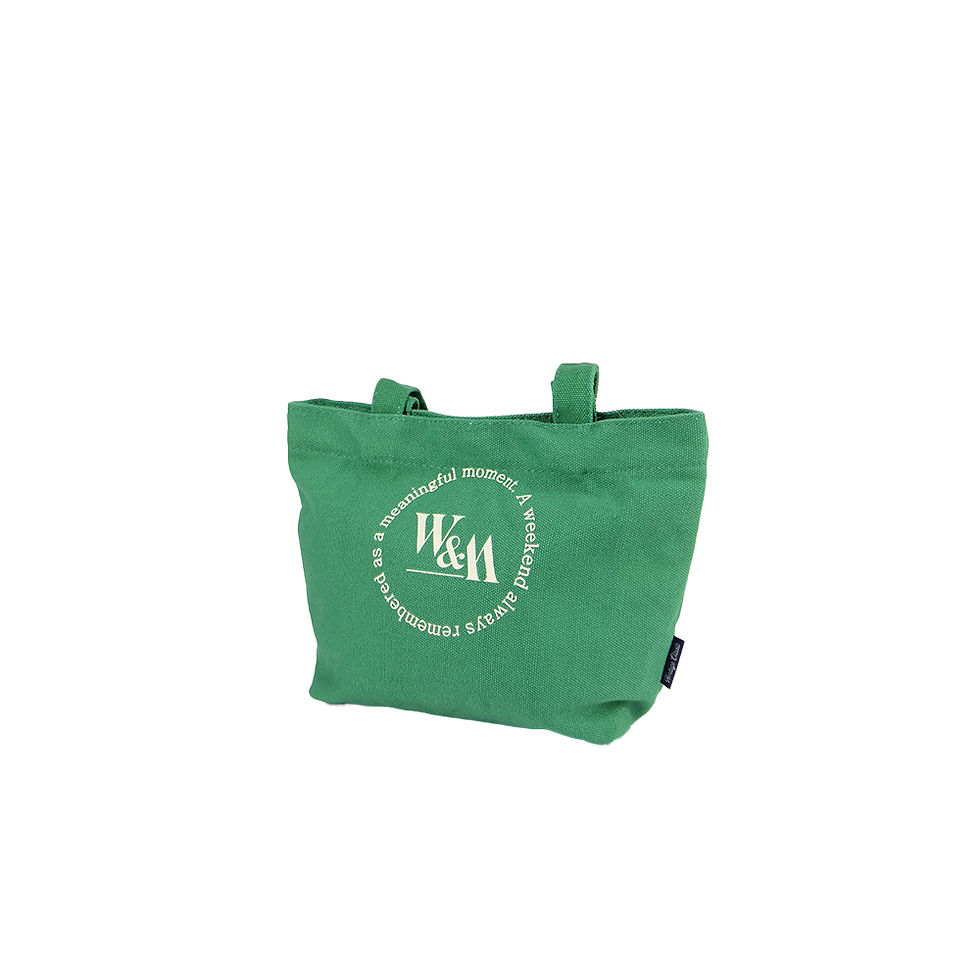 Thumbnail: Poly Pac Eco Friendly Korean Style Canvas Tote Bag - XO9312