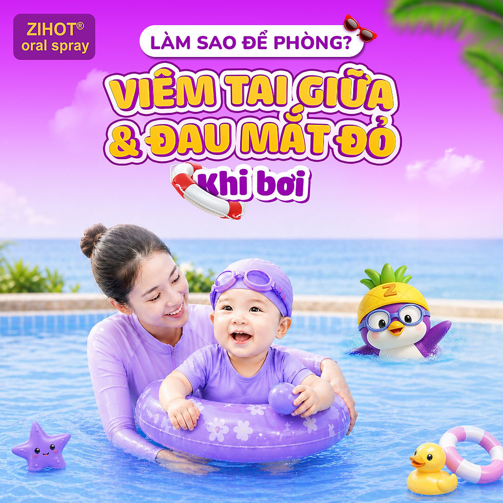 Trẻ Đi Bơi Mùa Hè: Phòng Tránh Viêm Tai Giữa Và Bệnh Về Mắt hiệu quả