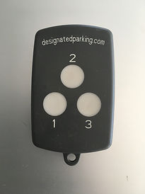 HTm remote control fob controls MySpot 500