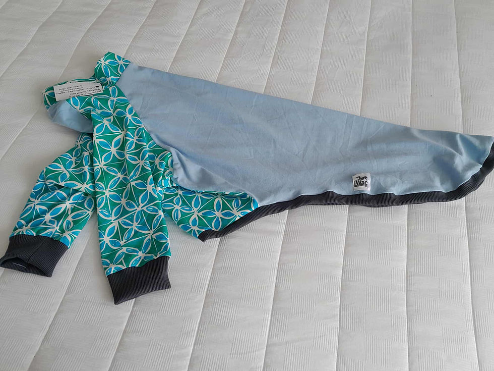 Flower tiles insert lightweight turtleneck sweater - S/M