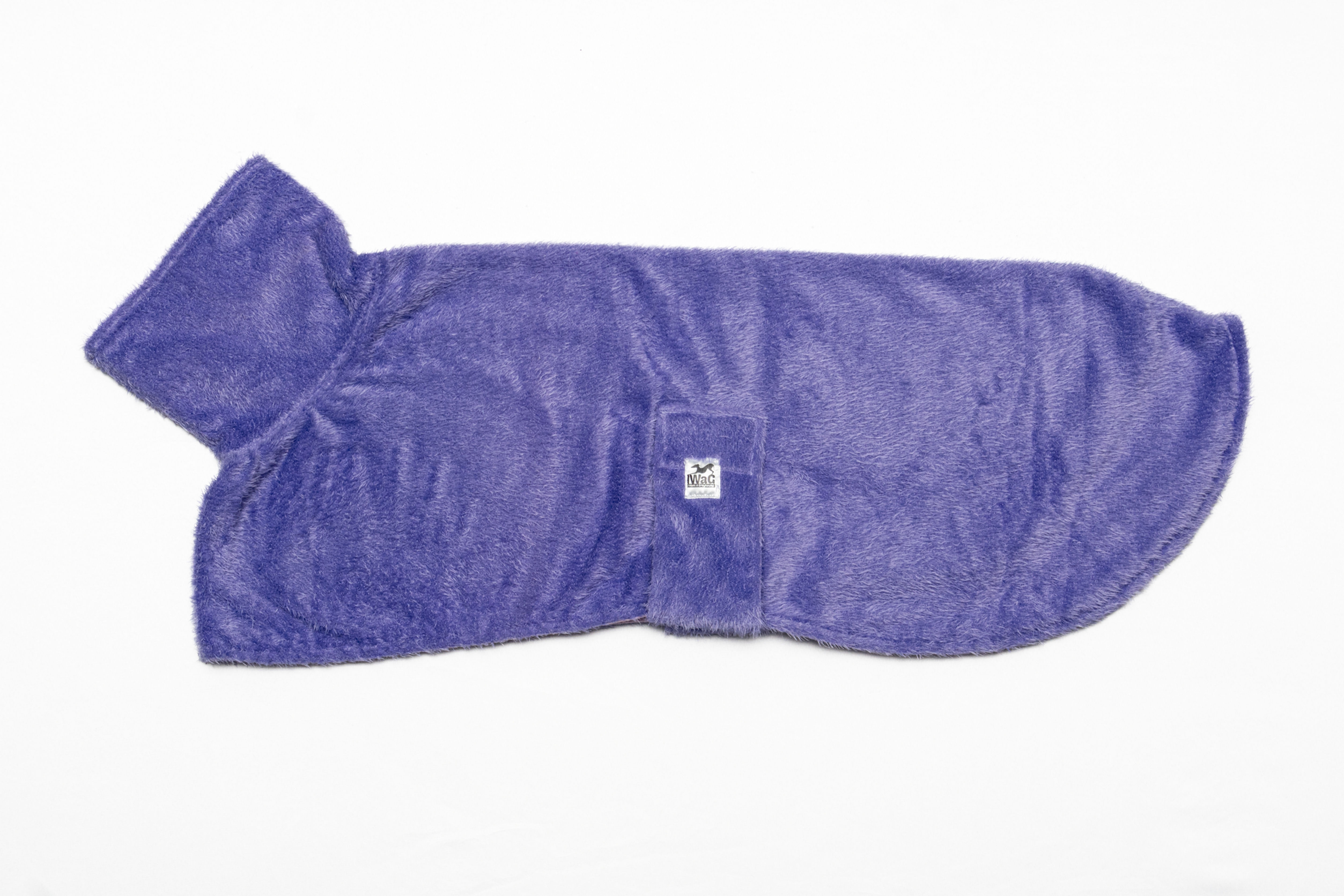 Light Purple polyester and flannelette coat