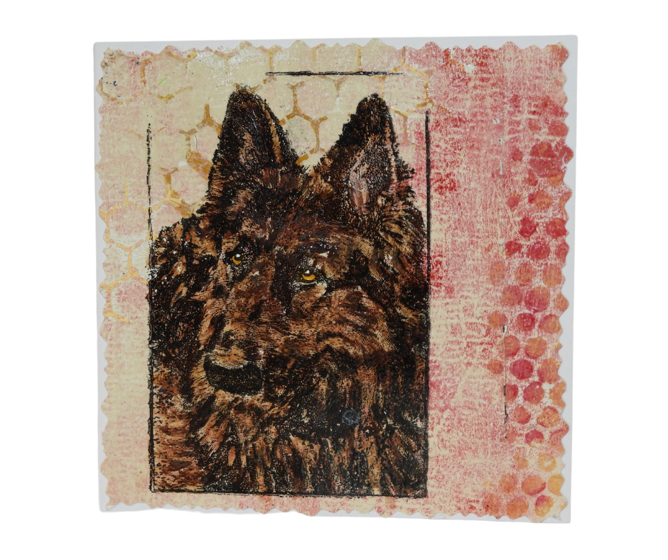 Benny Boo Hound Art Hand Printed Cards 6-Pack