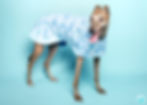 Blue Whales Flannelette and Polar Fleece Coat - SMALL