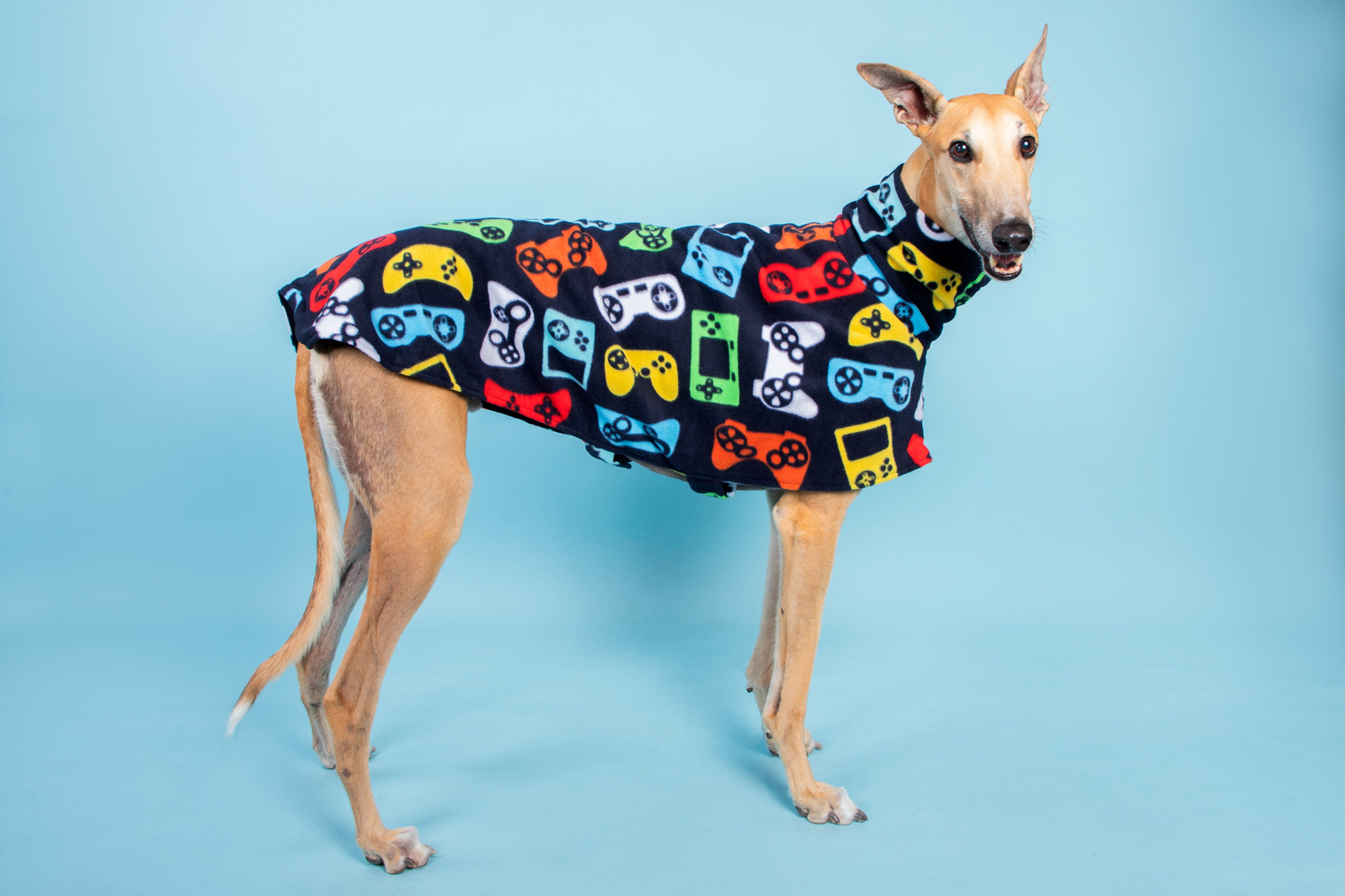 Gamer polar fleece and flannelette coat