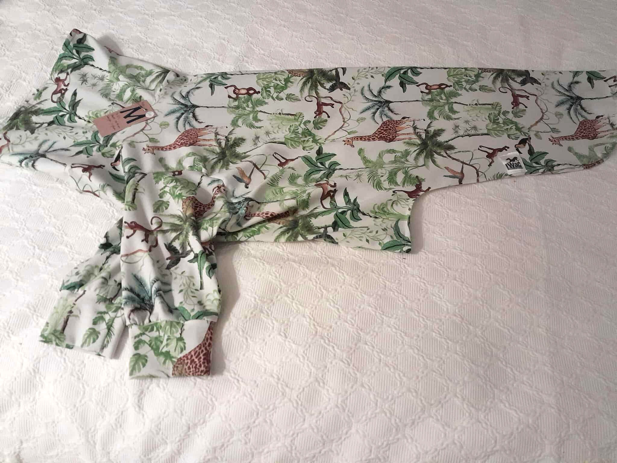 Jungle Vibe lightweight turtleneck sweater - MEDIUM