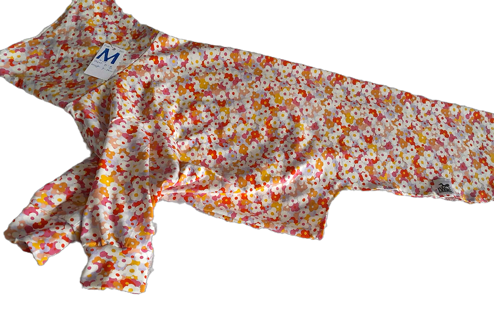 Spring Fling lightweight turtleneck sweater - MEDIUM