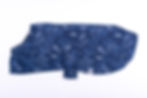 Night Sky Navy flannelette and polar fleece coat