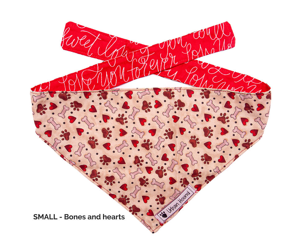 Urban Hound - Love-Themed Bandanas