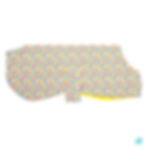 Polka Dot Flannelette and Polar Fleece Coat - SMALL