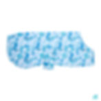 Blue Whales Flannelette and Polar Fleece Coat - SMALL