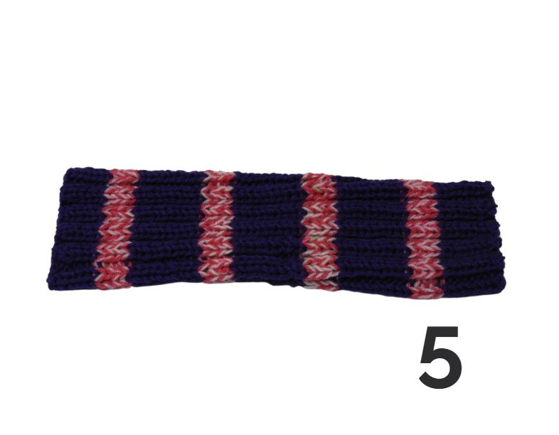 Thumbnail: Purple Knitted or Crocheted Snood - Various Designs