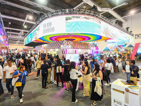 Participación histórica de #Oaxaca en Tianguis Turístico de México 2024