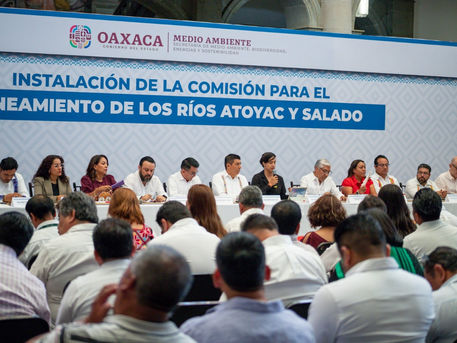 Instalan Comisión para el Saneamiento de los Ríos Atoyac y Salado