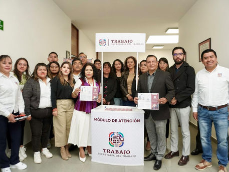 Secretaría del Trabajo instala módulos de atención para garantizar justicia laboral