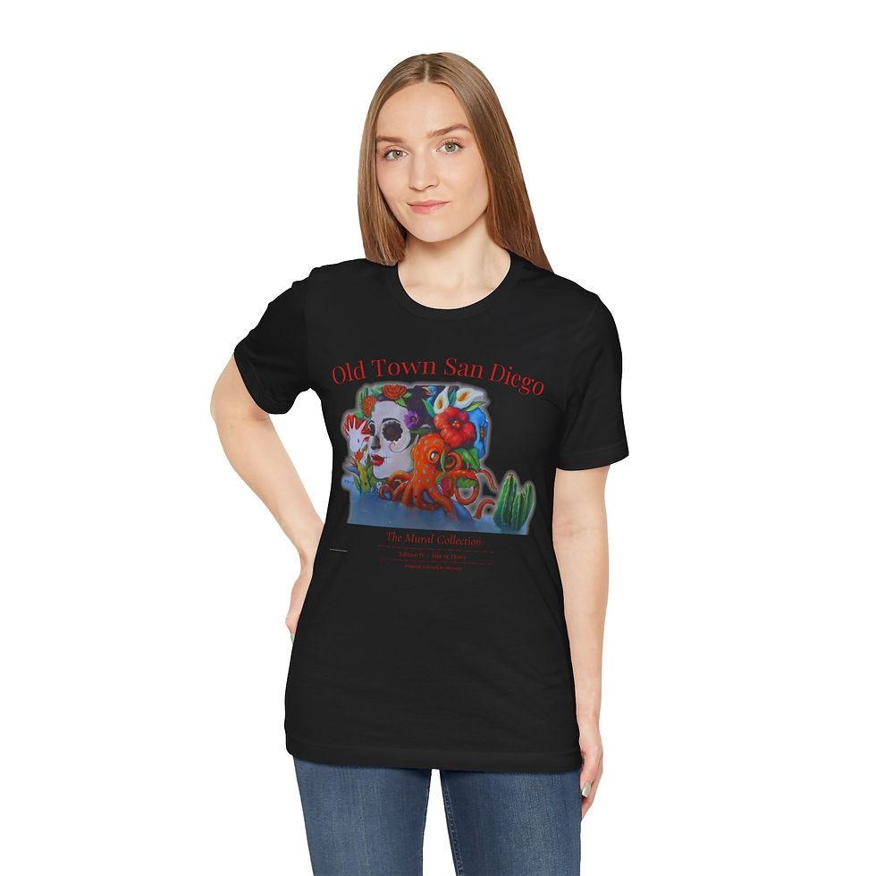 Thumbnail: Old Town San Diego Mural Collection - Mar de Flores Edition IV T‑Shirt