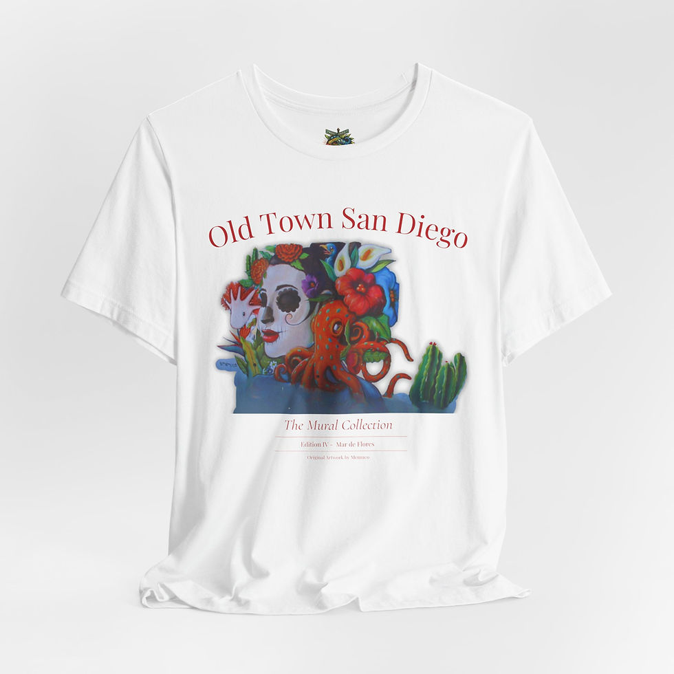 Thumbnail: Old Town San Diego Mural Collection - Mar de Flores Edition IV T‑Shirt