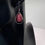 Thumbnail: Thulite Teardrop Earrings